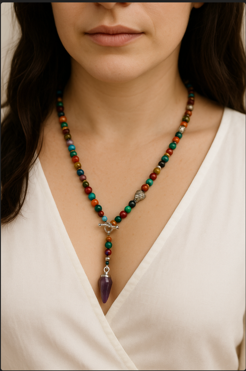 Harmony Vibes Amethyst Necklace
