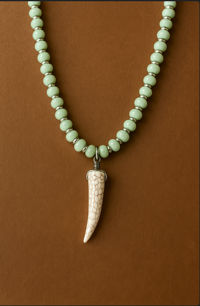 Sage Spirit Tusk Necklace
