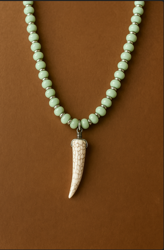 Sage Spirit Tusk Necklace