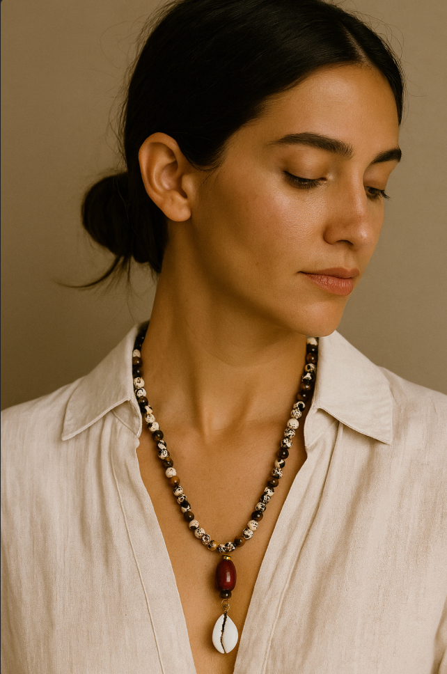 Dalmatian Jasper Necklace