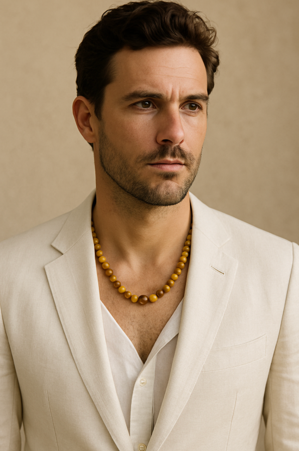 Honey Tiger Necklace